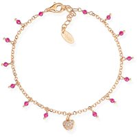 Bracciale Amen Donna Charm in Argento BRCRROZ - BRCRROZ